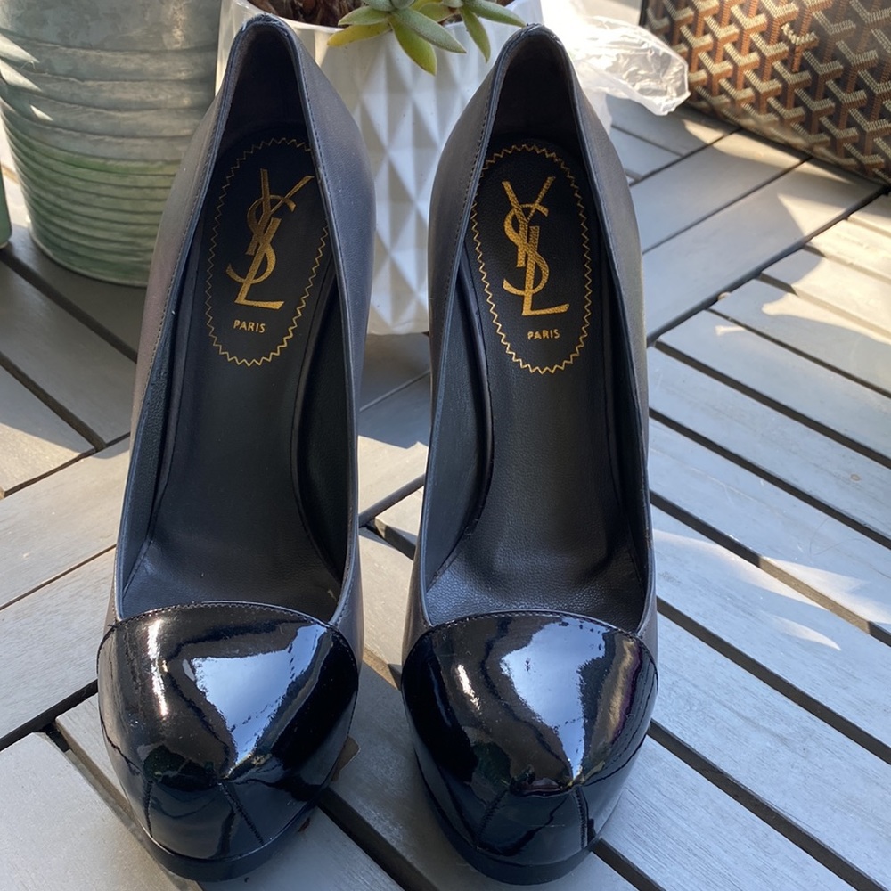 YSL platform Pump shoes